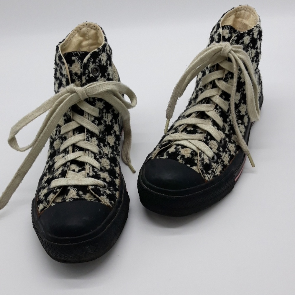 Converse All Star Houndstooth High Top Sneakers